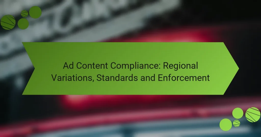 Соблюдение требований рекламного контента: региональные вариации, стандарты и контроль