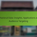 Behavioral Data: Insights, Applications and Audience Targeting