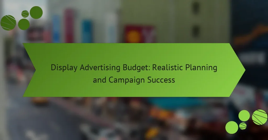 Бюджет медийной рекламы: реалистичное планирование и успех кампании