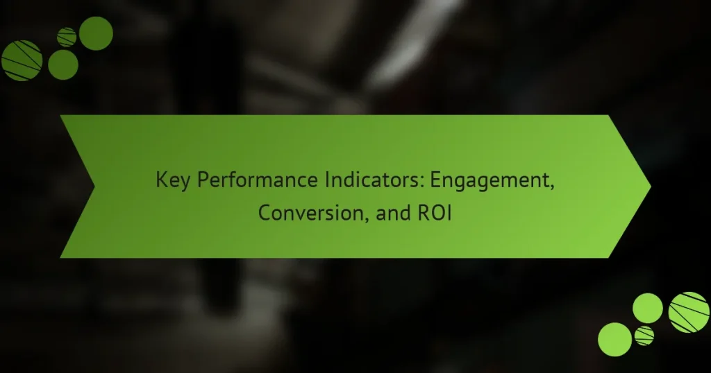 Ключевые показатели эффективности: вовлеченность, конверсия и ROI