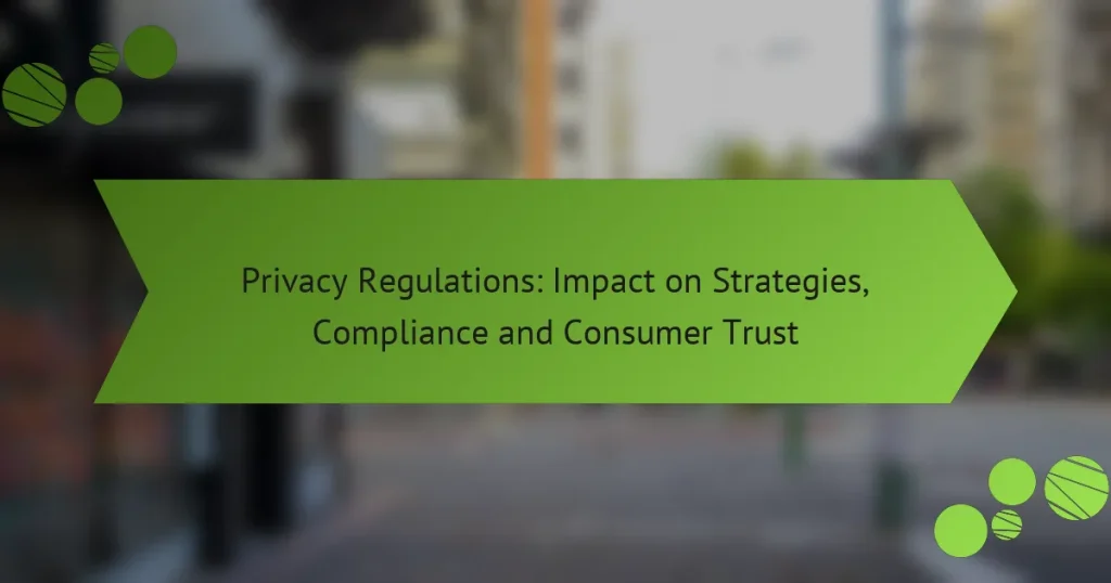 Правила конфиденциальности: влияние на стратегии, соответствие и доверие потребителей