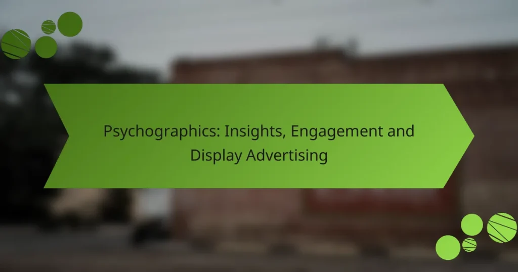 Психография: Insights, Engagement и Display Advertising