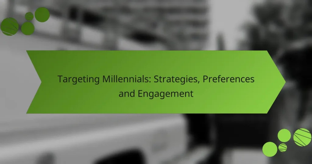 Targeting Millennials: Strategies, Preferences and Engagement